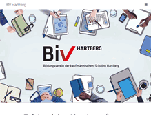 Tablet Screenshot of berufsreifepruefung-hartberg.at